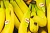 lebensmittel-etikette auf banane